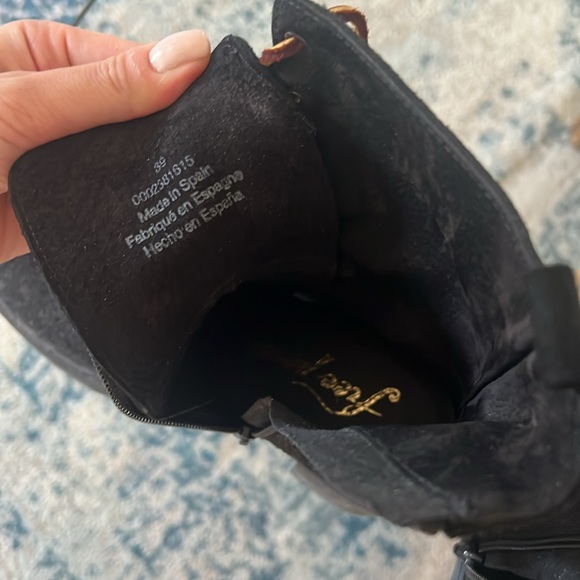 Dylan lace up free people black boots - Picture 4 of 8